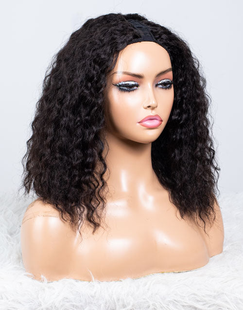 Clearance - U-Part Wig Malaysian Hair - 14" Silky Size 1 - MT-552