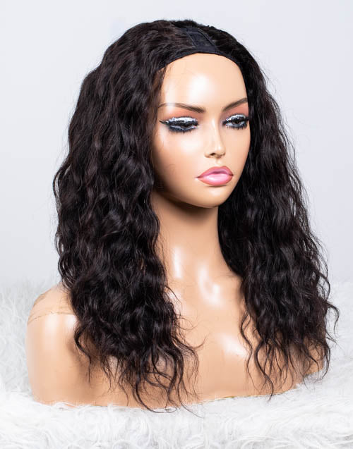 Clearance - U-Part Wig Malaysian Hair - 16" Silky Size 1 - MT-714
