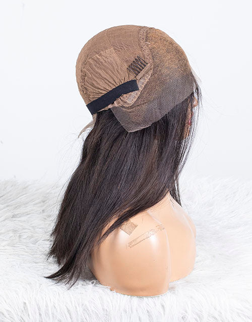 Clearance - 13x4.5" Lace Front Wig Malaysian Hair - 16" Silky Size 1 - MTY - 3078