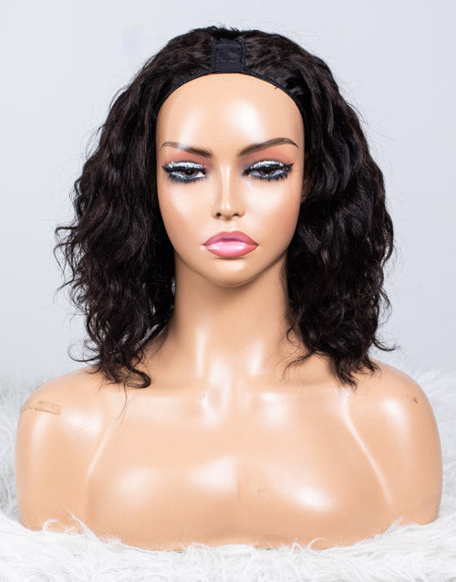 Clearance - U-Part Wig Malaysian Hair - 10" Silky Size 1 - MT-687