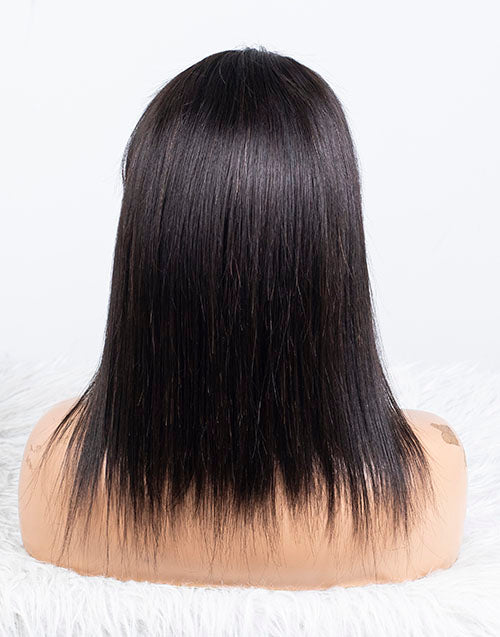 Clearance - 13x4" Lace Front Wig Indian Hair - 12" Silky Size 1 - MTY-3114