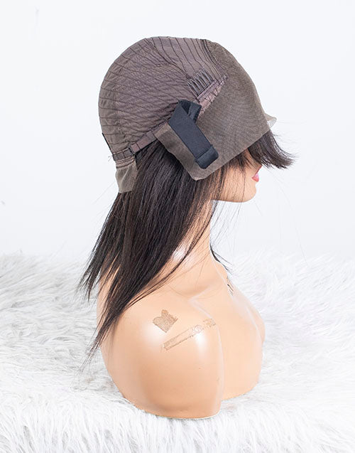 Clearance - 13x4" Lace Front Wig Indian Hair - 12" Silky Size 1 - MTY-3114