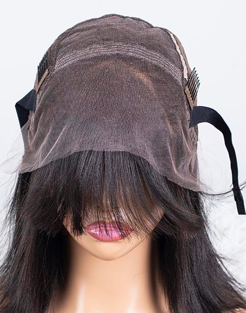 Clearance - 13x6" Lace Front Wig Malaysian Hair - 12" Yaki Size 1 - MTY - 3091