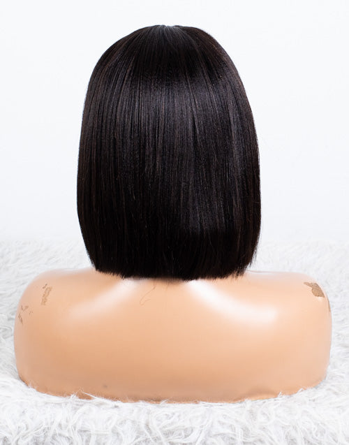 Clearance - 13x4" Lace Front Wig Malaysian Hair - 10" Yaki Size 1 - MTY-2851