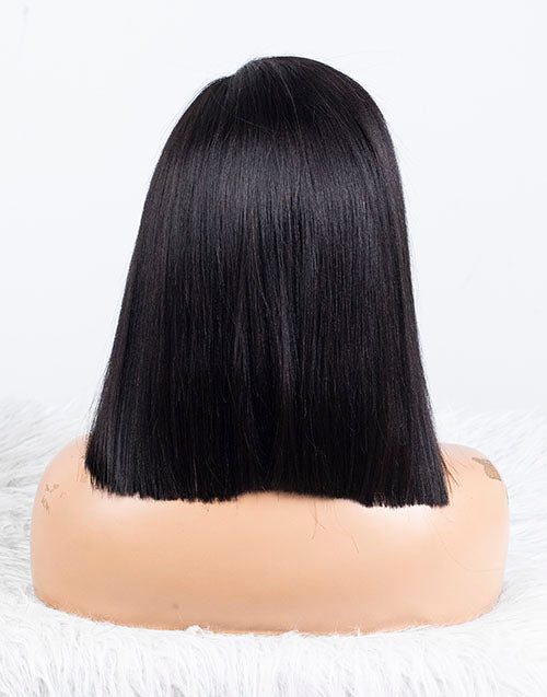 Clearance - 13x4" Lace Front Wig Indian Hair - 12" Yaki Size 1 - MTY-3099