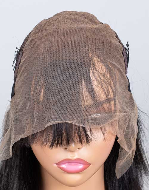 Clearance - 13x6" Lace Front Wig Indian Hair - 10" Yaki Size 1 - MTY-1262