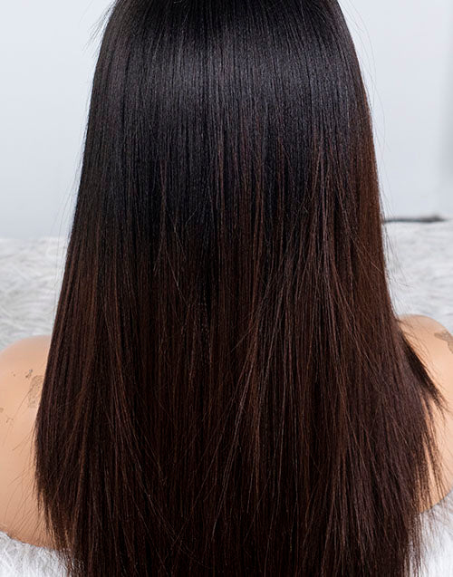Clearance - 13x6"  Lace Front Wig Malaysian Hair - 20" Yaki Size 1- MTY-2804