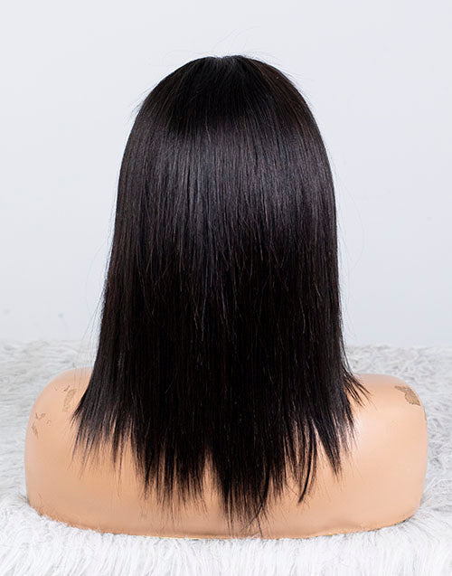 Clearance - 13x4" Lace Front Wig Indian Hair - 10" Silky Size-1- MTY-2802