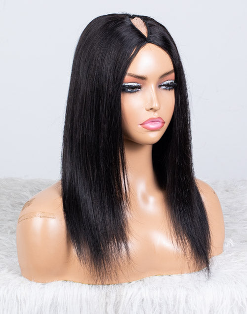 Clearance - V-Part Wig Indian Hair - 14" Silky Size 1 - MTY-1232