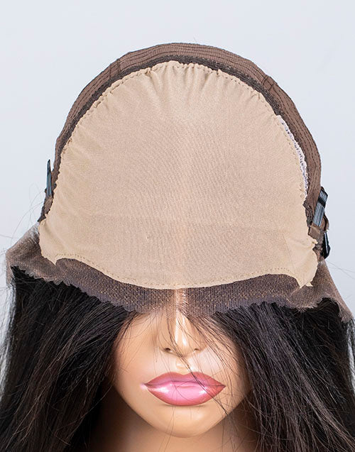 Clearance - 13x6"  Lace Front Wig Malaysian Hair - 18" Yaki Size 2- MTY-2796
