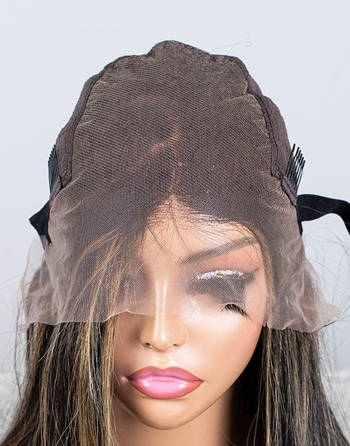 Clearance - 13x6"  Lace Front Wig Indian Hair - 14" Silky Size 1- MTY-2791