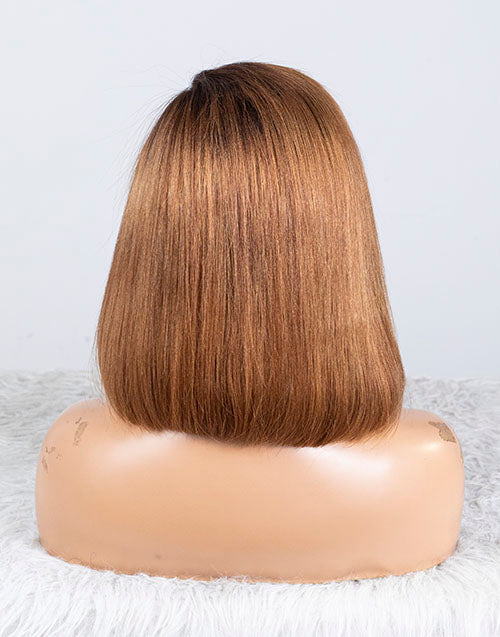 Clearance - 13x6"  Lace Front Wig Indian Hair - 10" Yaki Size 1- MT-3303