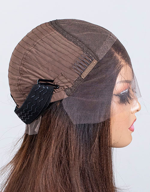 Clearance - 13x6"  Lace Front Wig Malaysian Hair - 14" Yaki Size 1- MT-3300