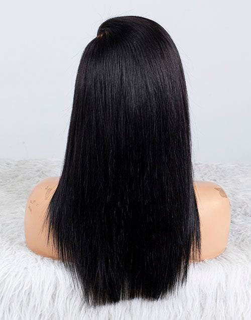 Clearance - 13x6"  Lace Front Wig Indian Hair - 14" Silky Size 1- MTY-2798