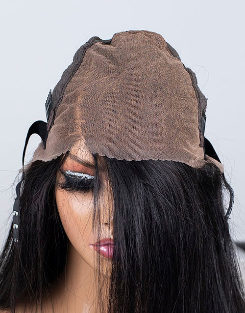 Clearance - 13x6"  Lace Front Wig Indian Hair - 14" Silky Size 1- MTY-2798