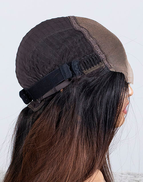 Clearance - 5x5 Glueless Closure Wig Indian Hair - 16" Silky  Size 1 - MTY-2787