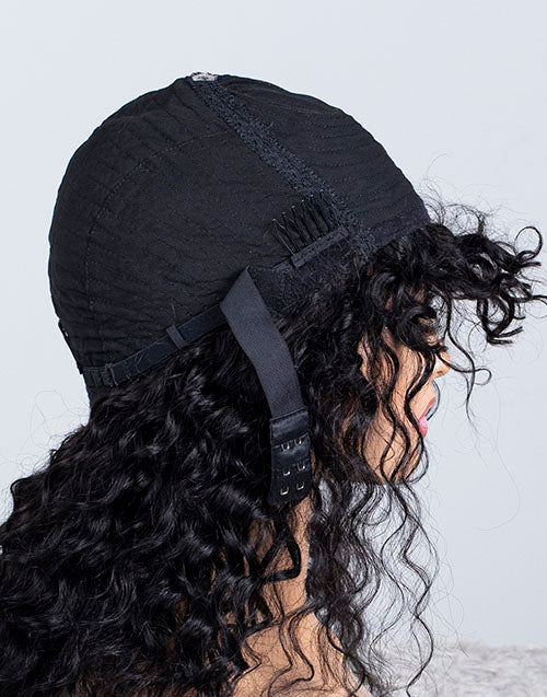 Clearance - Scalp Top Wig Indian Hair - 16"  Curly  Size 2- MC-65
