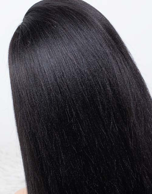 Clearance - 13x6" Lace Front Wig Indian Hair - 16" Yaki Size 2 - MT-3048