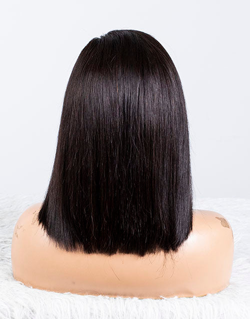 Clearance - 13x4" Lace Front Wig Indian Hair - 12" Silky Size 1 - MTY-2719