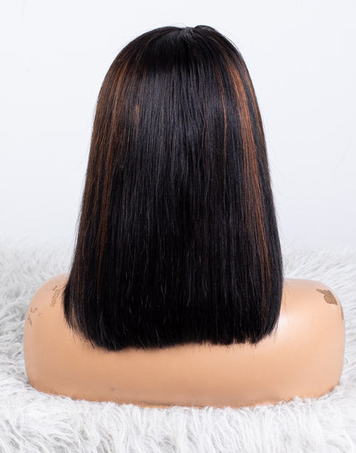 Clearance - 13x6" Lace Front Wig Indian Hair - 12" Silky Size 1 - MTY-3827