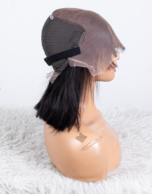 Clearance - 13x6" Lace Front Wig Indian Hair - 12" Silky Size 1 - MTY-3827