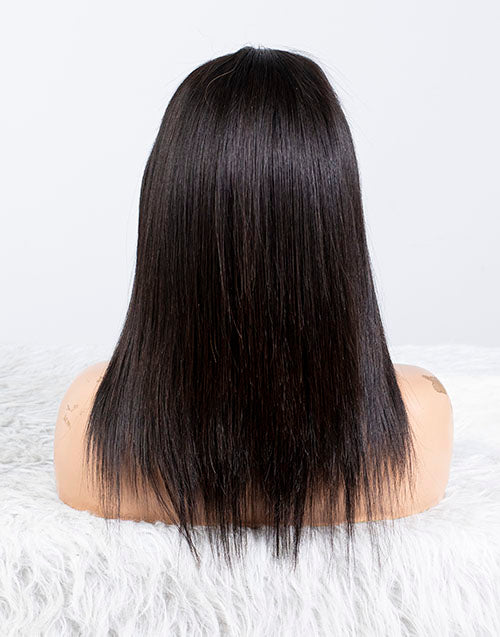 Clearance - 13x6" Lace Front Wig Malaysian Hair - 12" Silky Size 1 - MTY - 2694
