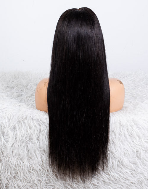 Clearance - 5x5" Closure Wig Indian Hair - 22" Silky Size Average - MT-3496