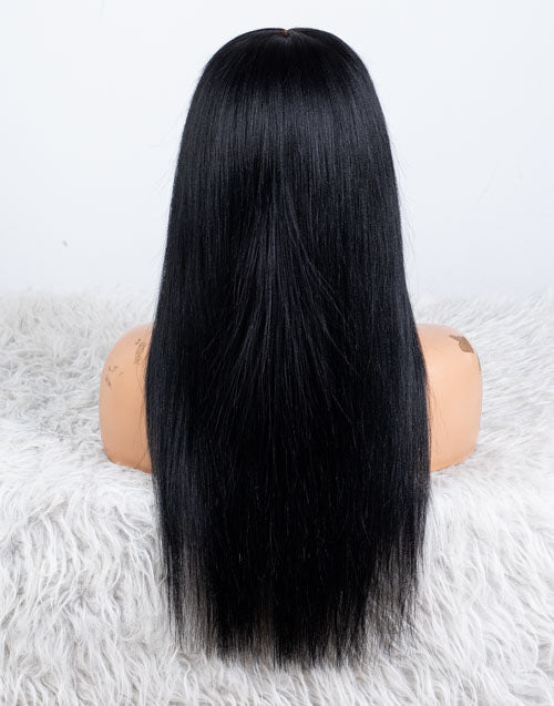 Clearance - 13x6" Lace Front Wig Indian Hair - 18" Yaki Size 1 - MTY-3834