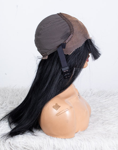 Clearance - 13x6" Lace Front Wig Indian Hair - 18" Yaki Size 1 - MTY-3834