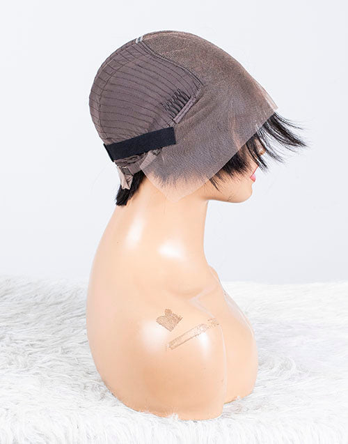 Clearance - 13x6" Lace Front Wig Indian Hair 160% Density - 10" Silky Size 1 - MTY-2777