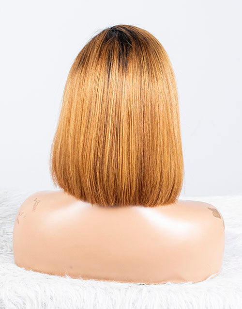 Clearance - 13x6" Lace Front Wig Indian Hair - 10" Yaki Size 1 - MTY-2692
