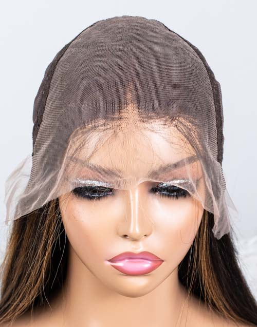 Clearance - Full Lace Wig Indian Hair - 18" Yaki Size 1 - MTY-1214