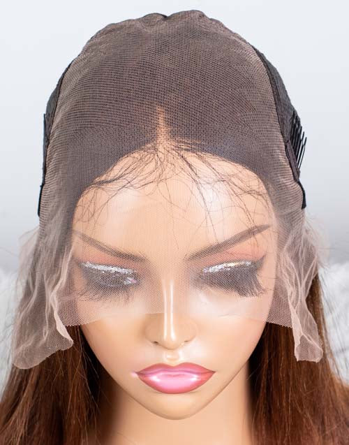 Clearance - 13x6" Lace Front Wig Indian Hair - 12" Yaki Size 1 - MTY-3814