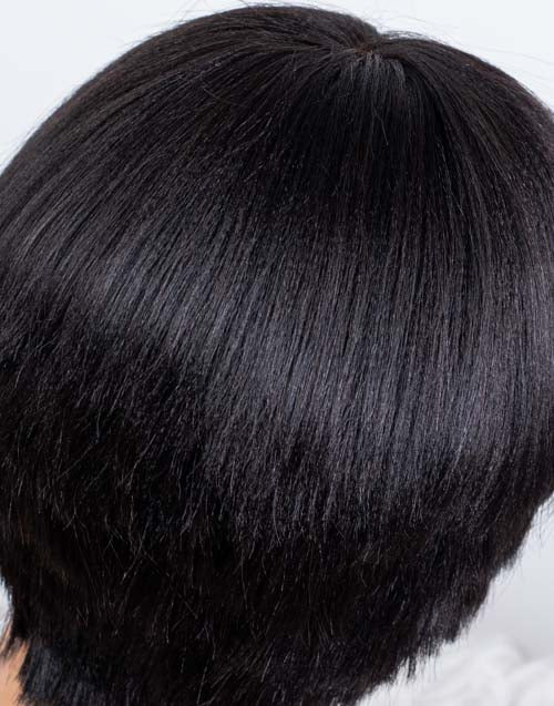 Clearance - 13x6" Lace Front Wig Indian Hair - 10" Yaki Size 1 - MTY-3818