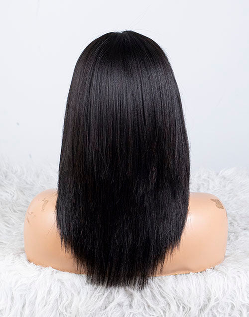 Clearance - 13x4" Malaysian Hair - 14" Yaki Size 1 - MTY-2282