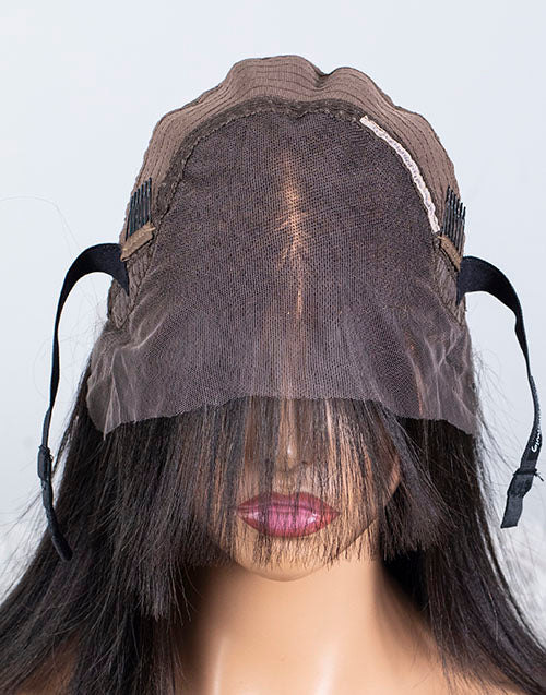 Clearance - 13x4" Malaysian Hair - 14" Yaki Size 1 - MTY-2282