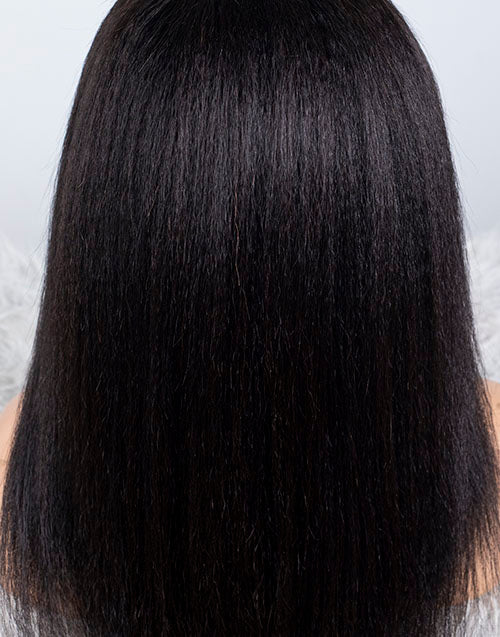 Clearance - 13x6" Indian Hair - 14" Kinky Straight Size 1 - MTY-2769