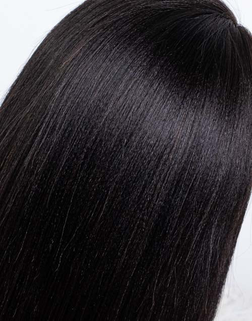 Clearance - 10x6" Closure Wig Malaysian Hair - 12" Yaki Size 1 - MT-3503