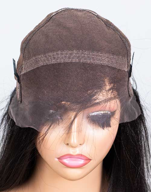 Clearance - 10x6" Closure Wig Malaysian Hair - 12" Yaki Size 1 - MT-3503