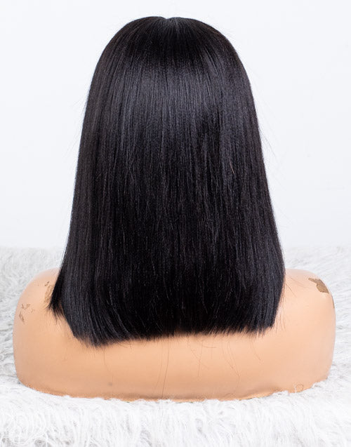 Clearance - 13x6" Indian Hair - 12" Yaki Size 1 - MTY-3845