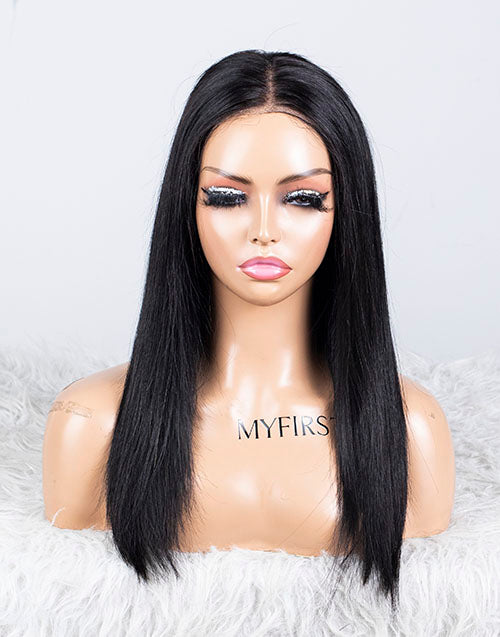 Clearance - 13x6" Indian Hair 160% Density - 16" Silky Size 1 - MTY-2032