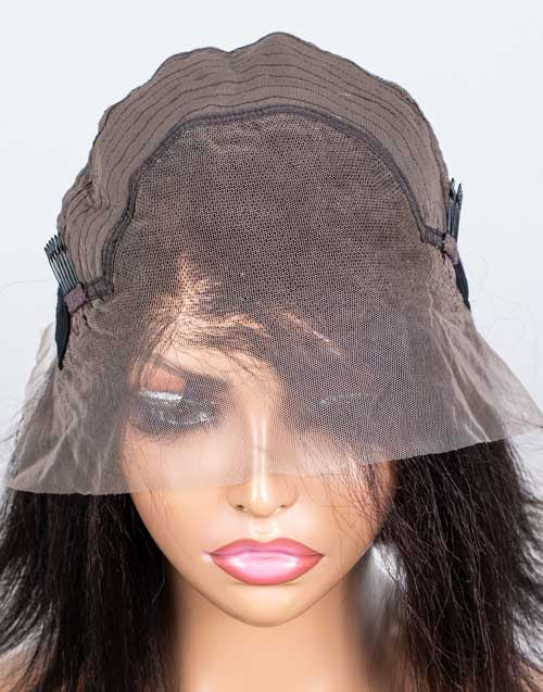 Clearance - 13x4" Indian Hair - 10" Kinky Straight Size 2 - MTY-3861