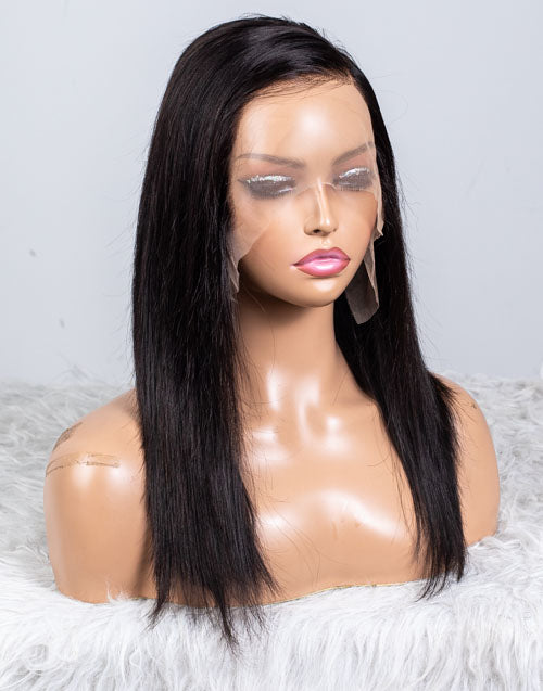 Clearance - 13*6" Lace Front Wig Indian Hair - 14" Silky Size 1 - MTY-1023