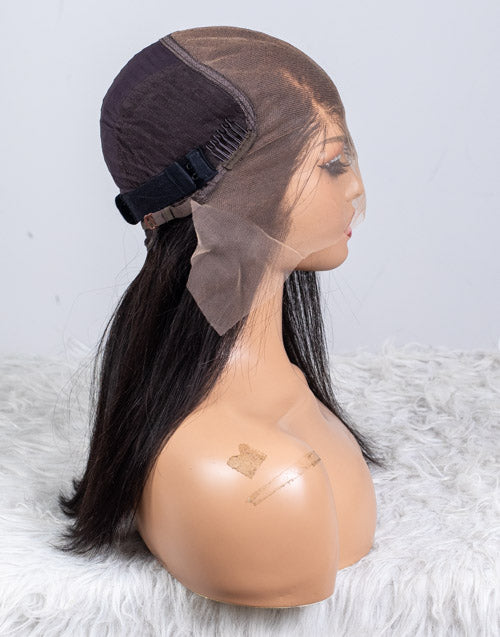 Clearance - 13*6" Lace Front Wig Indian Hair - 14" Silky Size 1 - MTY-1023