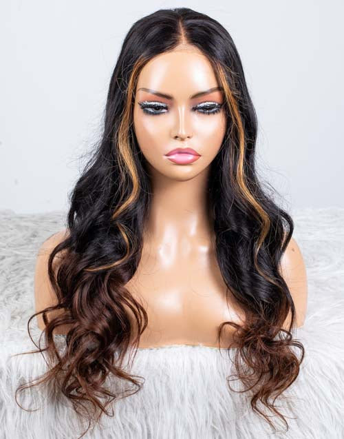 Clearance - 13x6" Lace Front Wig Indian Hair - 20" Silky Size 1 - MTY-1255