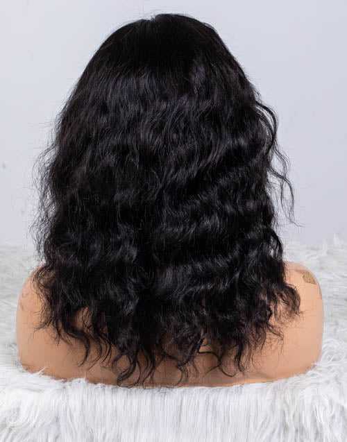 Clearance - 13*4" Lace Front Wig Indian Hair - 12" Silky Size 2 - MTY-1021