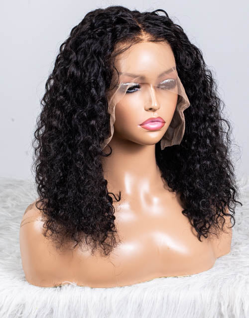 Clearance - 13*6" Lace Front Wig Indian Hair - 14" Silky Size 1 - MT-3041