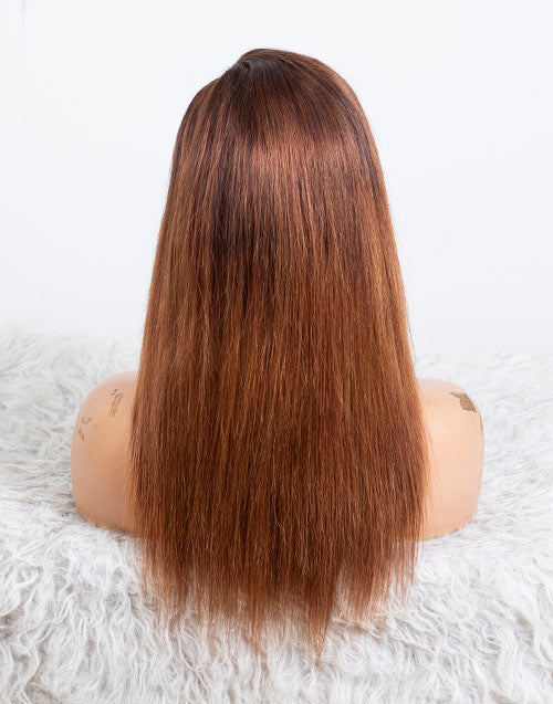 Clearance - 13x6" Indian Hair 160% Density - 14" Silky Size 1 - MTY-4616