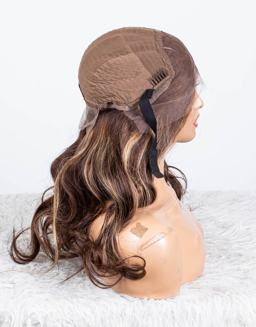 Clearance - 13x4.5" Malaysian Hair - 18" Silky Size 1 - MTY-3843