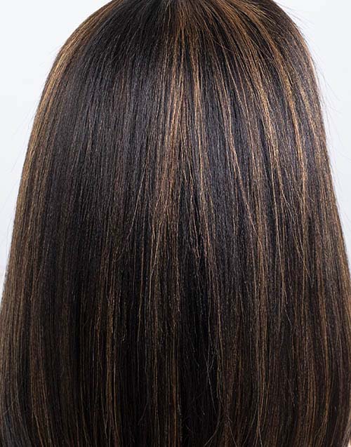 Clearance - 13x6" Lace Front Wig Indian Hair - 12" Yaki Size 1 - MT-3286